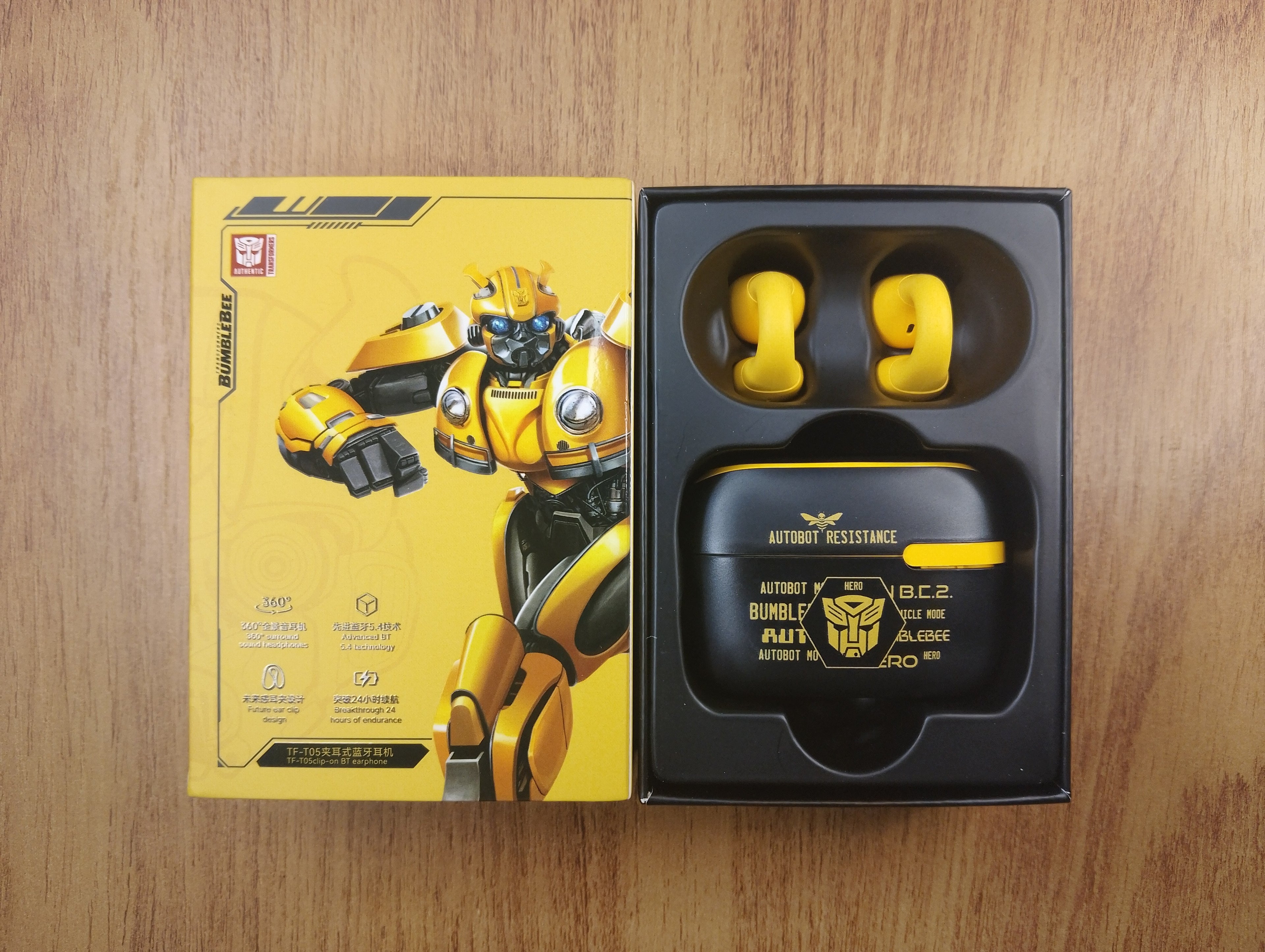 Audífonos Open-Ear Bumblebee